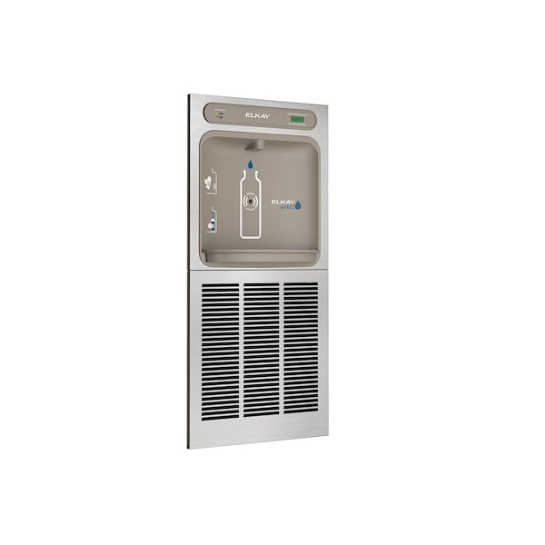 Elkay Ezh2O In-Wall Bottle Filling Station High Efficiency Filtered 8 Gph Stainless LZWSGRNM8PK - main